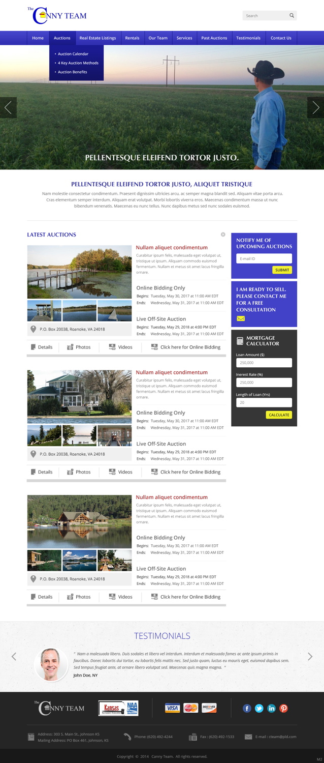 Diseño Wordpress por pb para AuctionServices.com, Inc. | Diseño #3825403