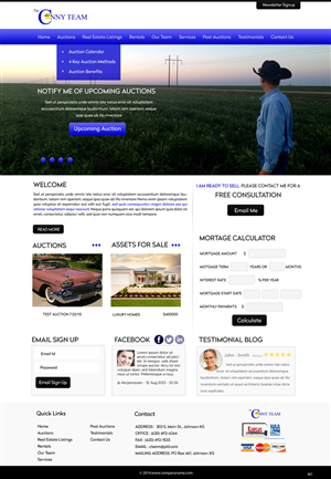 Diseño Wordpress por pb para AuctionServices.com, Inc. | Diseño: #3843013