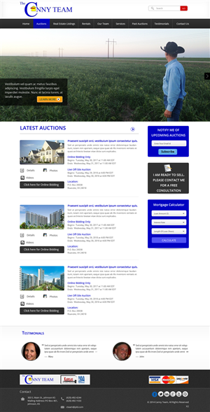 Diseño Wordpress por pb para AuctionServices.com, Inc. | Diseño: #3843020