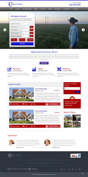 Diseño Wordpress por pb para AuctionServices.com, Inc. | Diseño: #3843021