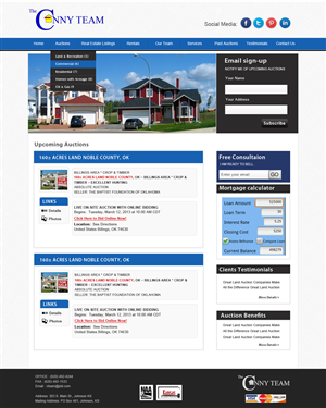 Diseño Wordpress por Creative X Designs para AuctionServices.com, Inc. | Diseño: #3827391