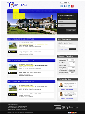 Diseño Wordpress por Creative X Designs para AuctionServices.com, Inc. | Diseño: #3834036