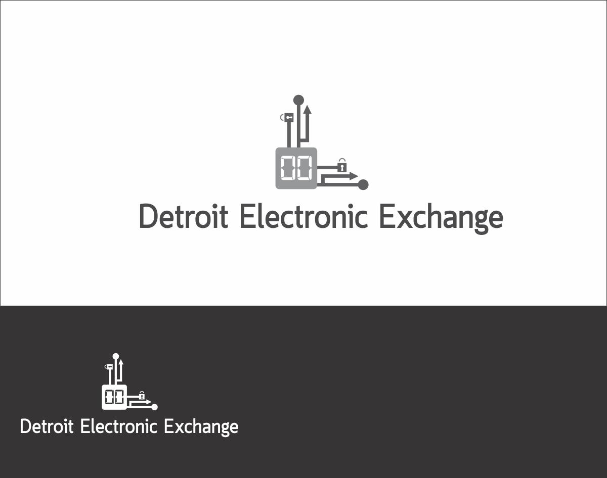 Logo Design by Angga Eka for Detroit Electronic Exchange | Design #3868533