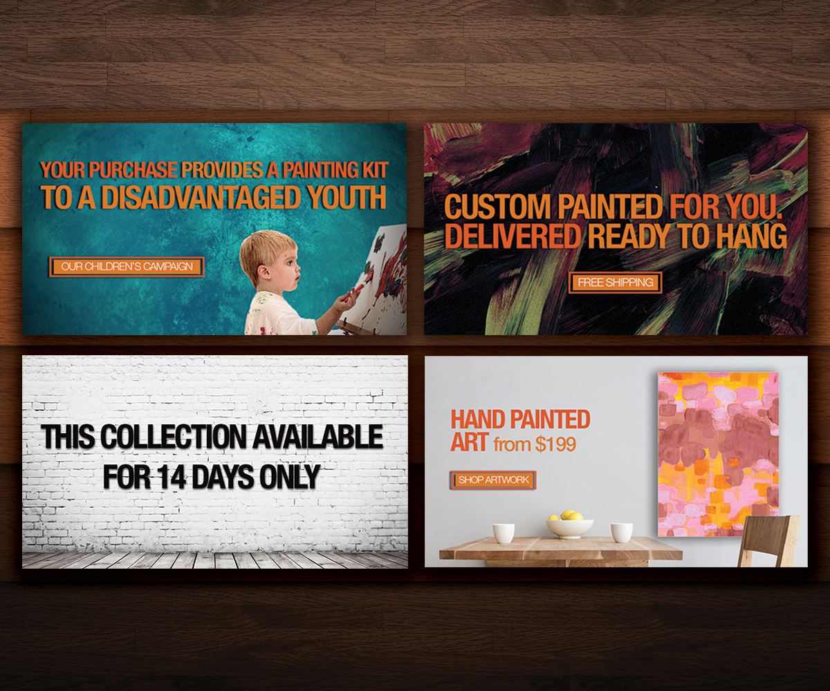 Banner Ad Design by Paulo Duelli for Art Excuse | Design: #3832637