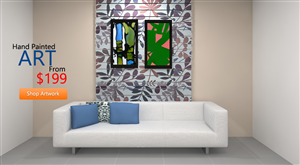 Banner Ad Design by Kreative Ideaz for Art Excuse | Design: #3815336