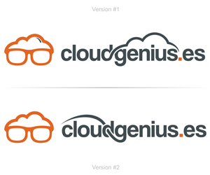 Logo Design by decenu for CloudGenius.es | Design #3850320