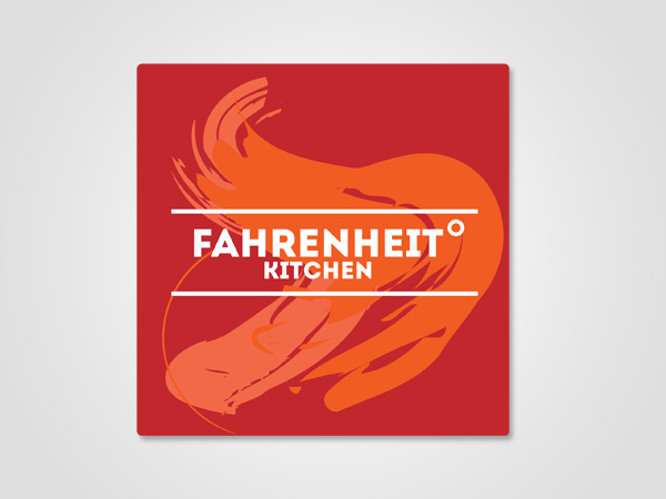 Logo Design by Designermilk for Fahrenheit Kitchen | Design #1026653