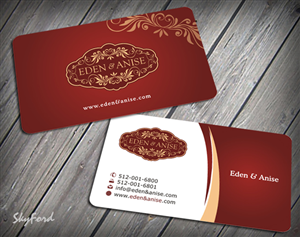 Business Card Design by SKYdesign for eden & anise pty ltd | Design: #1095536
