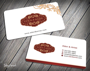 Business Card Design by SKYdesign for eden & anise pty ltd | Design: #1095537