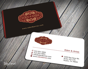 Business Card Design by SKYdesign for eden & anise pty ltd | Design: #1095559
