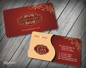 Business Card Design by SKYdesign for eden & anise pty ltd | Design: #1098974