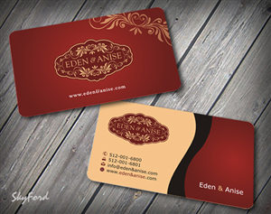 Business Card Design by SKYdesign for eden & anise pty ltd | Design: #1098977