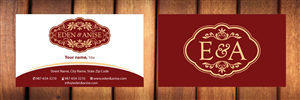 Business Card Design by Sbss for eden & anise pty ltd | Design: #1094324