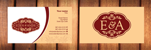 Business Card Design by Sbss for eden & anise pty ltd | Design: #1094329