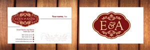 Business Card Design by Sbss for eden & anise pty ltd | Design: #1094330