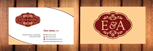 Business Card Design by Sbss for eden & anise pty ltd | Design: #1094339