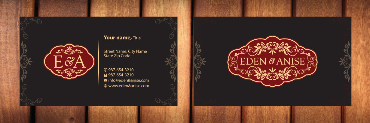 Diseño de Tarjeta de Presentación por Sbss para eden & anise pty ltd | Diseño #1094342