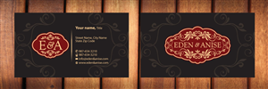 Business Card Design by Sbss for eden & anise pty ltd | Design: #1094349
