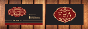 Business Card Design by Sbss for eden & anise pty ltd | Design: #1094358