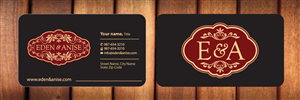 Business Card Design by Sbss for eden & anise pty ltd | Design: #1094359