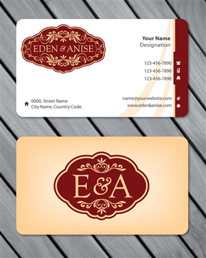 Business Card Design by Sbss for eden & anise pty ltd | Design: #1094687