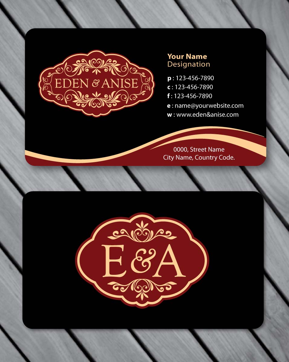 Design de Carte de Visite par Sbss pour eden & anise pty ltd | Design #1094721