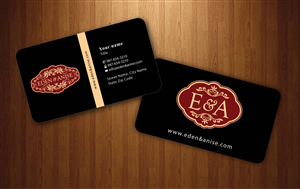 Business Card Design by Sbss for eden & anise pty ltd | Design: #1094729