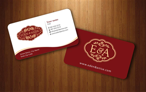Business Card Design by Sbss for eden & anise pty ltd | Design: #1094736