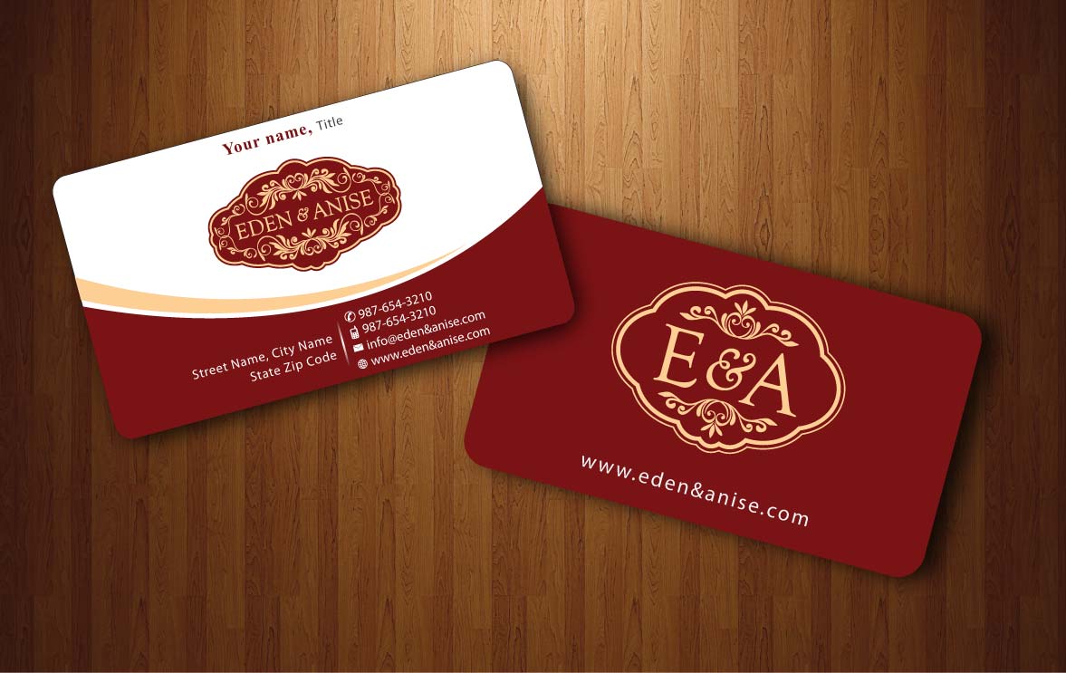 Business Card Design by Sbss for eden & anise pty ltd | Design #1094737