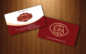 Business Card Design by Sbss for eden & anise pty ltd | Design: #1094737