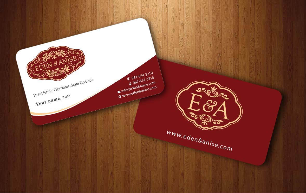 Diseño de Tarjeta de Presentación por Sbss para eden & anise pty ltd | Diseño #1094738