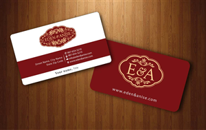 Business Card Design by Sbss for eden & anise pty ltd | Design: #1094739