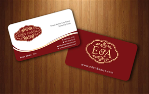 Business Card Design by Sbss for eden & anise pty ltd | Design: #1094740