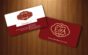 Business Card Design by Sbss for eden & anise pty ltd | Design: #1094743
