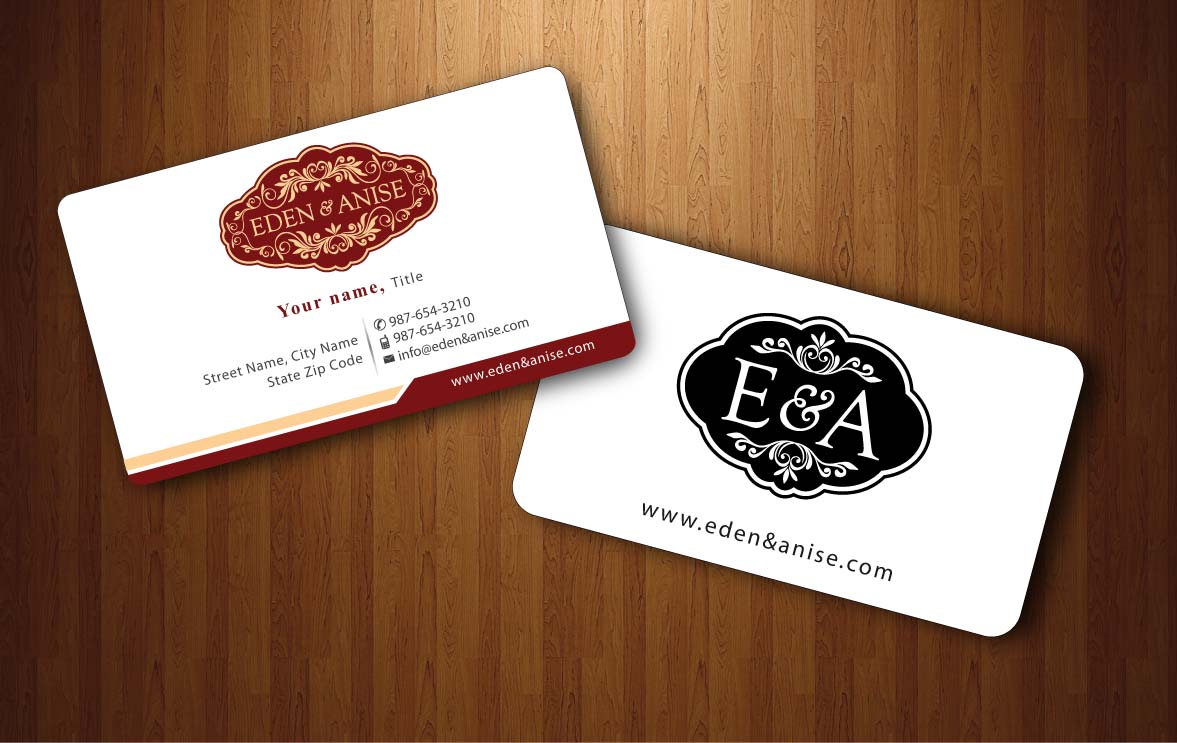 Diseño de Tarjeta de Presentación por Sbss para eden & anise pty ltd | Diseño #1094745