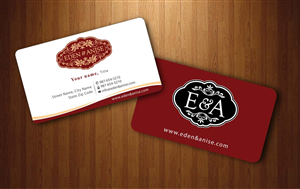 Business Card Design by Sbss for eden & anise pty ltd | Design: #1094747