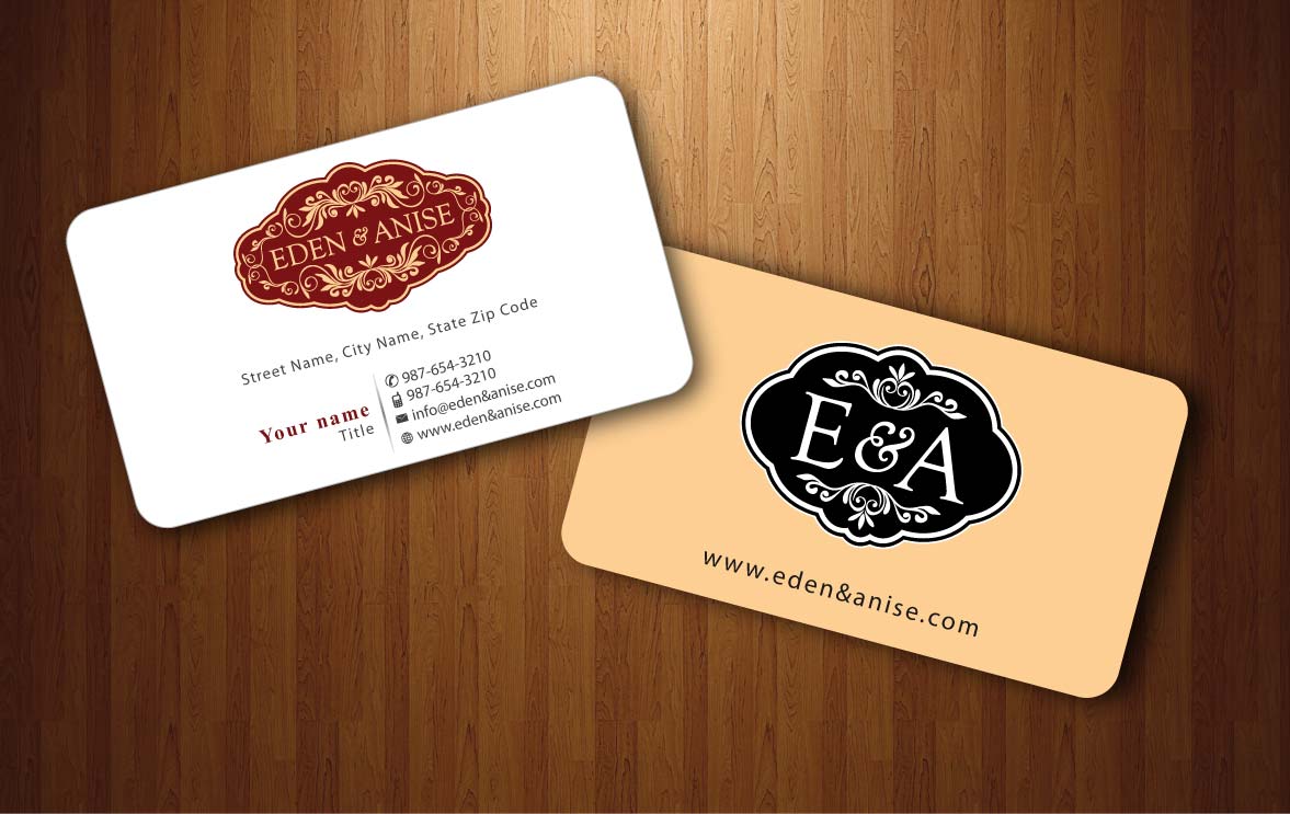 Business Card Design by Sbss for eden & anise pty ltd | Design #1094748