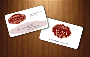 Business Card Design by Sbss for eden & anise pty ltd | Design: #1094751