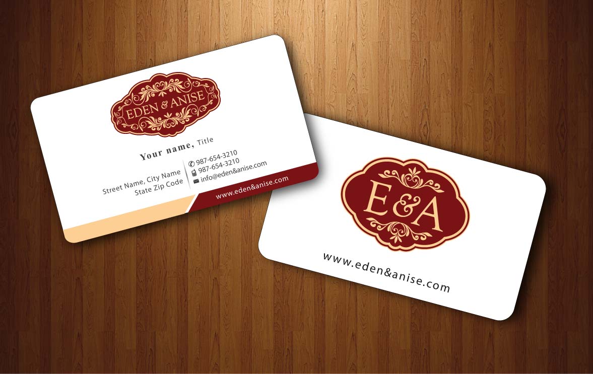 Diseño de Tarjeta de Presentación por Sbss para eden & anise pty ltd | Diseño #1094752