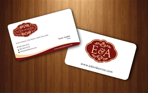 Business Card Design by Sbss for eden & anise pty ltd | Design: #1094754