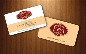 Business Card Design by Sbss for eden & anise pty ltd | Design: #1094759