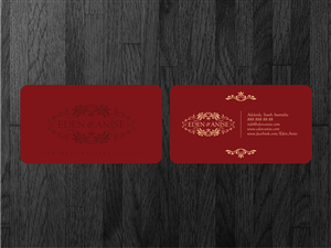 Business Card Design by Atvento Graphics for eden & anise pty ltd | Design: #1092548