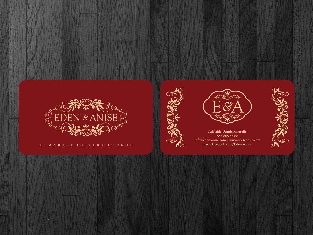 Diseño de Tarjeta de Presentación por Atvento Graphics para eden & anise pty ltd | Diseño #1098959