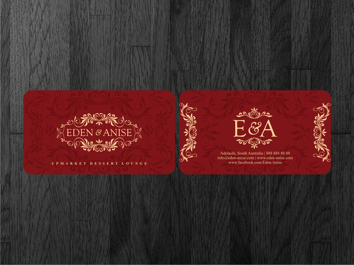 Diseño de Tarjeta de Presentación por Atvento Graphics para eden & anise pty ltd | Diseño #1112618