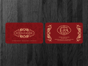 Business Card Design by Atvento Graphics for eden & anise pty ltd | Design: #1113877