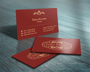 Business Card Design by HYPdesign for eden & anise pty ltd | Design: #1095291