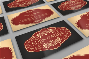 Business Card Design by HYPdesign for eden & anise pty ltd | Design: #1095295