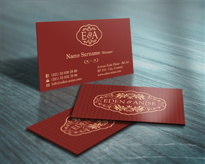 Business Card Design by HYPdesign for eden & anise pty ltd | Design: #1100874