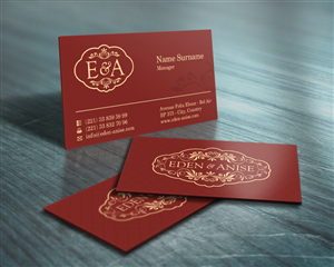 Business Card Design by HYPdesign for eden & anise pty ltd | Design: #1105428