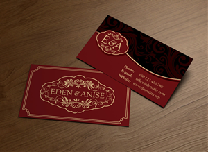 Business Card Design by MPStudio for eden & anise pty ltd | Design: #1099362